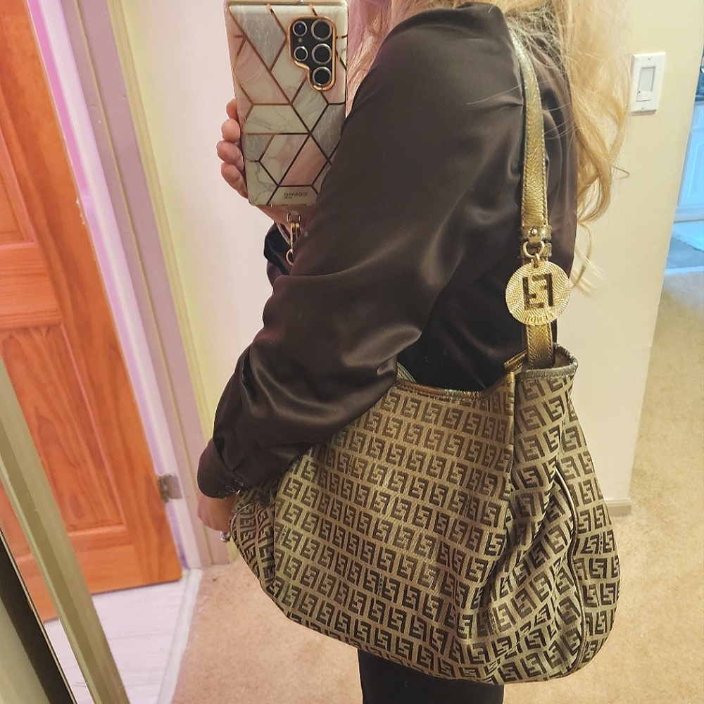 Fendi Brown and Tan Women's Bag
